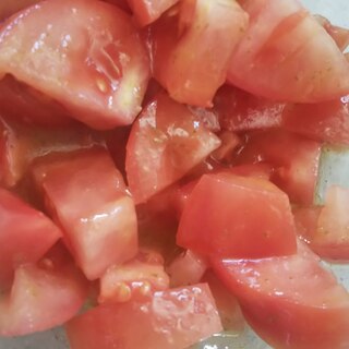 ゆず胡椒トマトサラダ